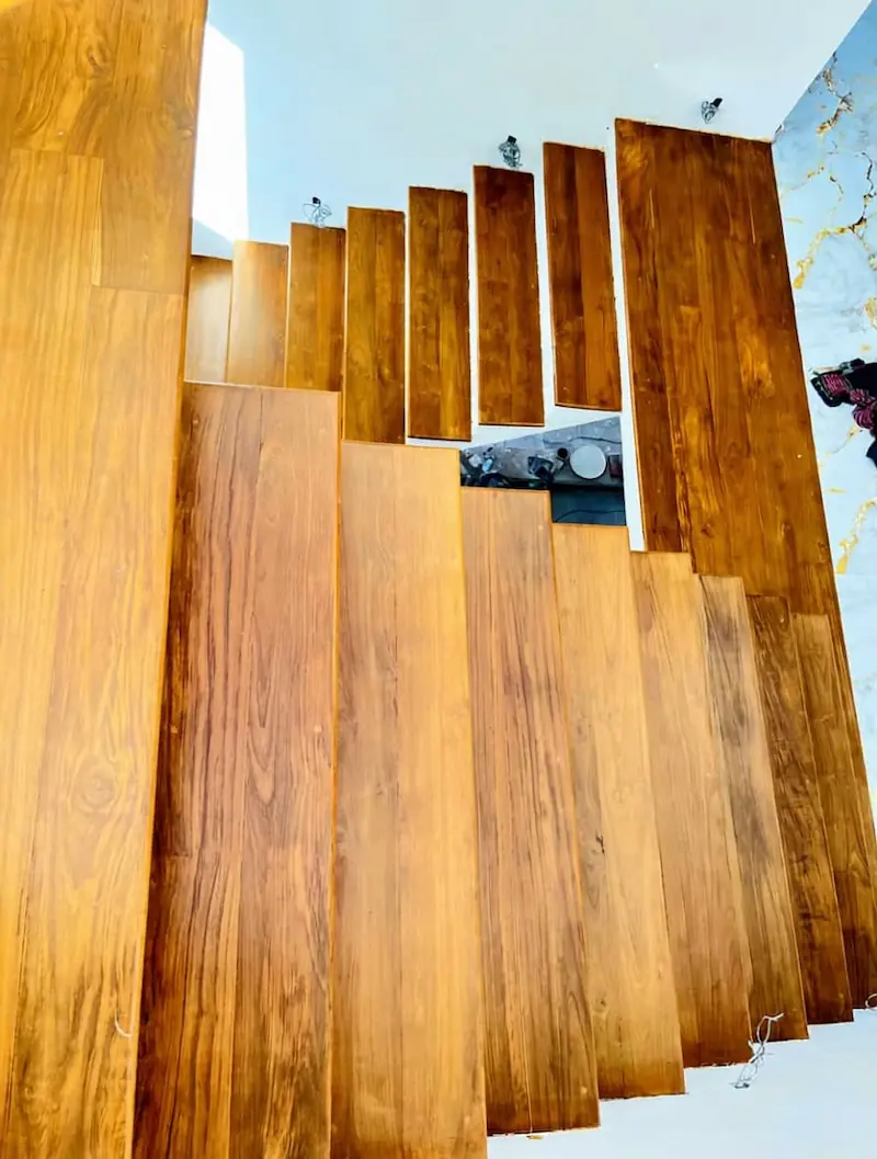 Teak Staircase